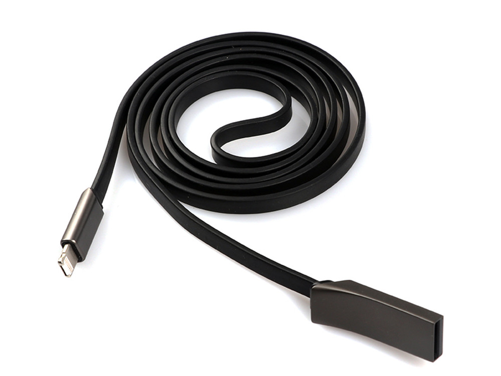 OEM Flat Noodle Usb 2.0 Type C Data Cable,1M/2M/3M Mini Usb Charging Cable