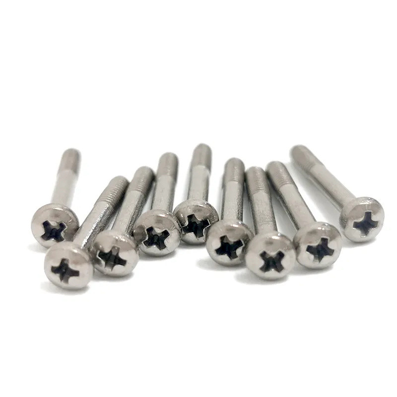 Hex Head Bolts Stainless Steel Fasteners Phillips Cross Recess Drive Type Free Sample