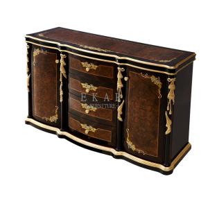 China Luxury Vintage Living Room Furniture Wooden Storage Cabinet TF-029 wholesale