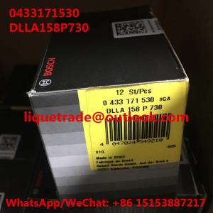 China BOSCH FUEL NOZZLE 0433171530 , 0 433 171 530 , DLLA158P730 , DLLA 158 P730 wholesale