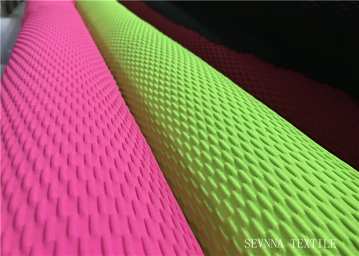 Athletic Spandex Activewear Knit Fabric Four Way Stretch Not Seen Through Uv Protect 50