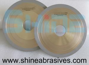 China Carbon Steel Flute Gash Grinding Wheels For Max Load 50N wholesale