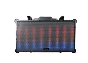 China High Power Buletooth DJ Party Speakers , Wooden Portable Dj Sound Box Bass wholesale