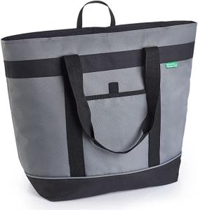 China Gray Insulated Cooler Bag HD Thermal Soft Sided Insulated Cooler wholesale