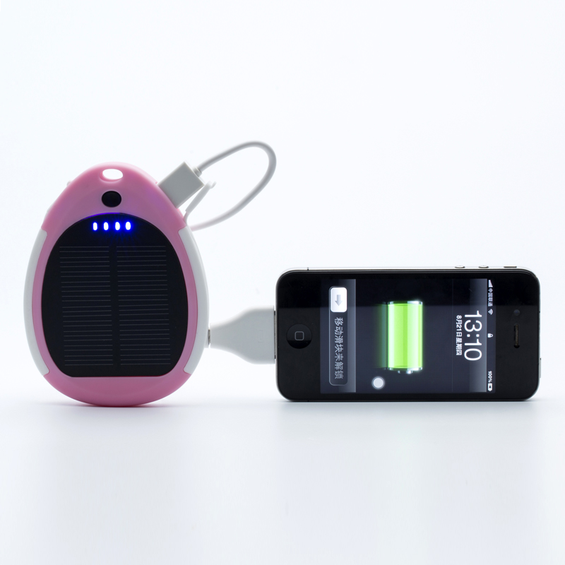 cheapest portable water droplets shape fashion solar mobile charger