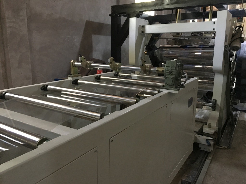 High Speed 1 Layer PET Sheet Extrusion Line , Single Screw Extruder Machine