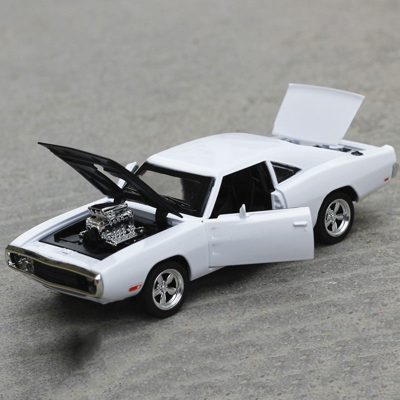 Simulation Alloy Toy Pull Back Vehicles Toys 1 32 Passionate Warhorse Muscle Car Model