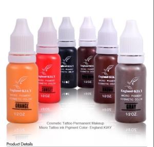 China Permanent Natural Micro Pigment England Kiay For Tattoo wholesale