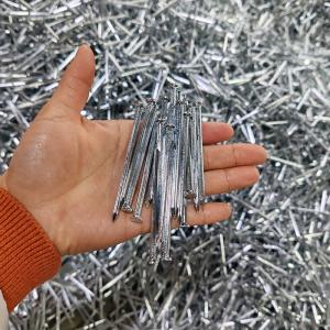 China Steel 4 Inch Concrete Nails Flat Head 100mm Cement Wall Nails wholesale