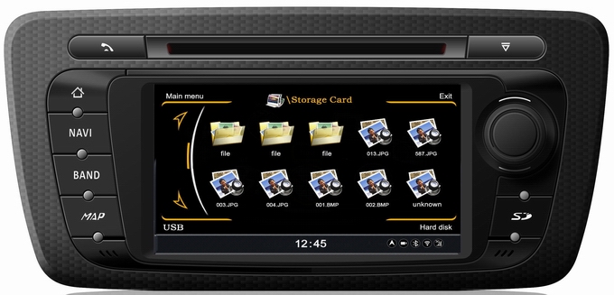 Ouchuangbo Car DVD Navi Multimedia System For Seat Ibiza 2013 S100 3GWifi Digital TV