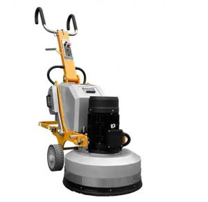 China Yellow Black And Write Concrete Floor Grinder 550mm 1250rpm With 6 Heads wholesale
