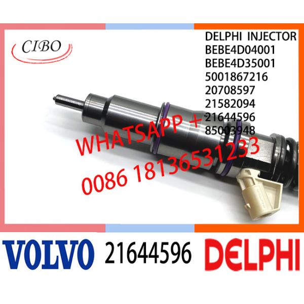 Fuel Diesel Injector 21644596 BEBE4D04001 BEBE4D35001 5001867216 7420708597 20708597 E3.18 for VOL REN-AULTT MD11 EURO