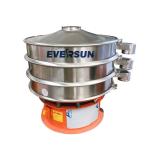 Single Deck Dust Removal Spice Powder Rotary Vibrating Screen