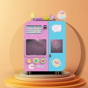 China Unmanned Operation Flower Cotton Candy Machine 700W Wireless Control wholesale