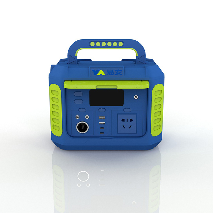Lithium Portable Power Station 577Wh Rechargeable Solar Generator Battery Backup Power for Camping Outdoors RV Emergency 0
