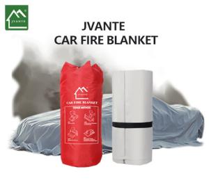 China Car Emergency Fire Blanket High Silica Glass Fiber Custom wholesale