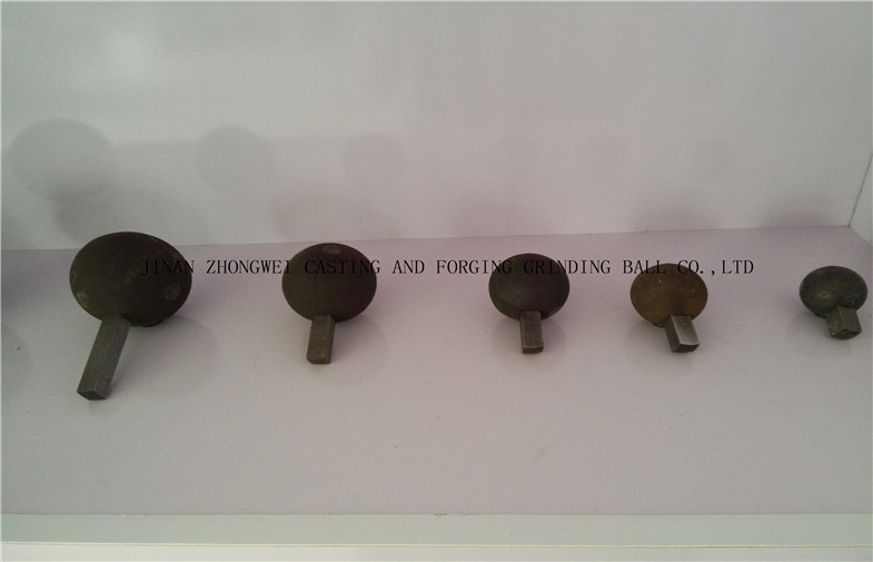 Gold mining / Power Plant Forged Steel Grinding Balls HRC 58-63 60mn