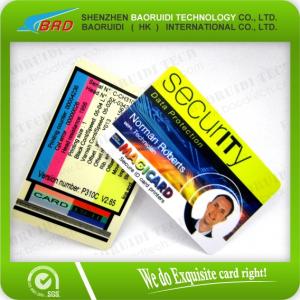 China plastic portrait id smart card wholesale