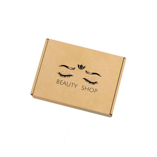 Custom Order Lashesbox False Lashes Packaging Shipping Box for Recyclable Mink Eye Lash