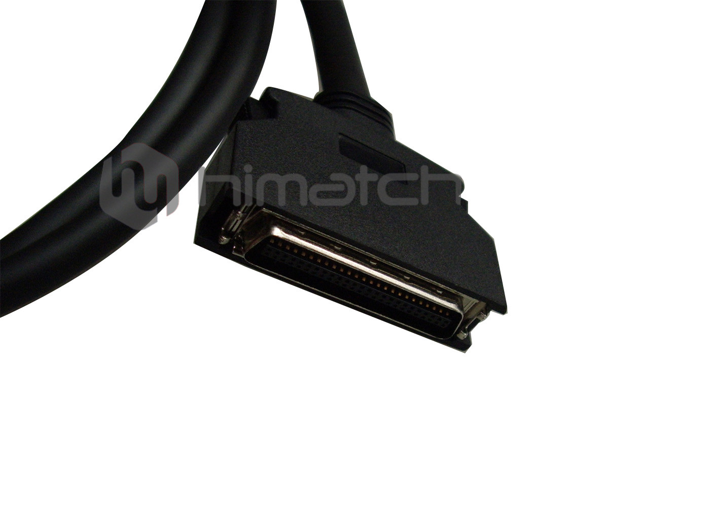 MDR 100 Pin Male To MDR 100 Pin SCSI Cable 5m Length With Metal Cover Screw