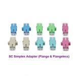 Quad Fiber Optic Cable Connectors , SC Apc Fiber Connector