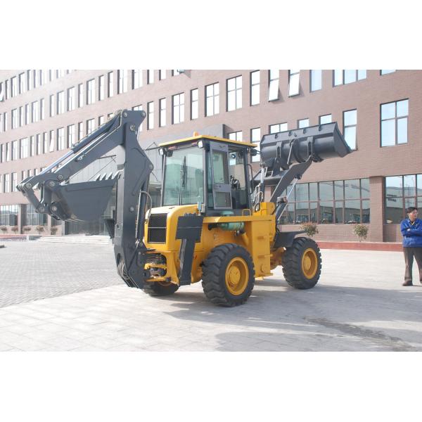 WZ30-25 10 Ton 2500r/Min Tractor Loader Backhoe With Four Wheels Drive