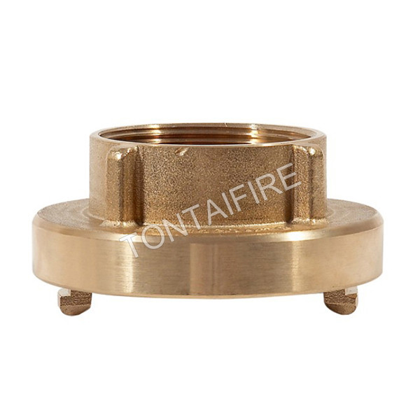 Chinese storz adaptor in brass material for hydrant firefighting system