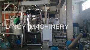 China Stainless Steel Vacuum Emulsifying Mixer , Hair Conditioner Emulsion Machine 1500L wholesale