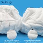 SnuGrace Lady Sanitary Napkin Pants Women's Period Pants Custom Women Disposable