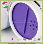 Cosmetic Powder Cardboard Paper Tube Packaging Embossing With Sifter