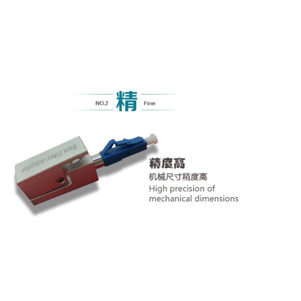 Square Round FTTH Fiber Connector Adapters Simplex Coupler Single Mode