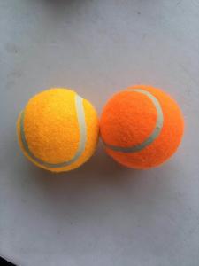 China promotional orange tennis ball felt wholesale