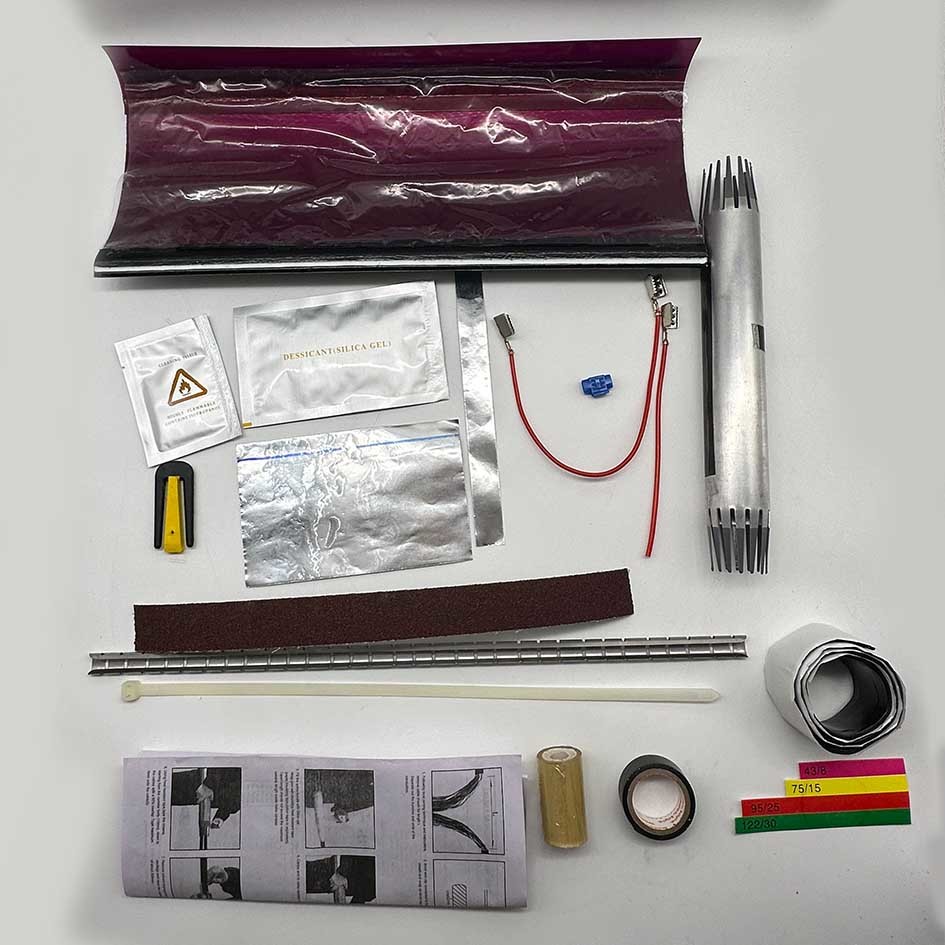 ANSHI 550-75/15-500 Heat Shrink Cable Jointing Kits For Non Pressurized Telecom Cables (RSBJ 500, RSBJ 550)