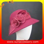 2325 Sun Accessory customized fashion winter wool felt fashion style hats ,women