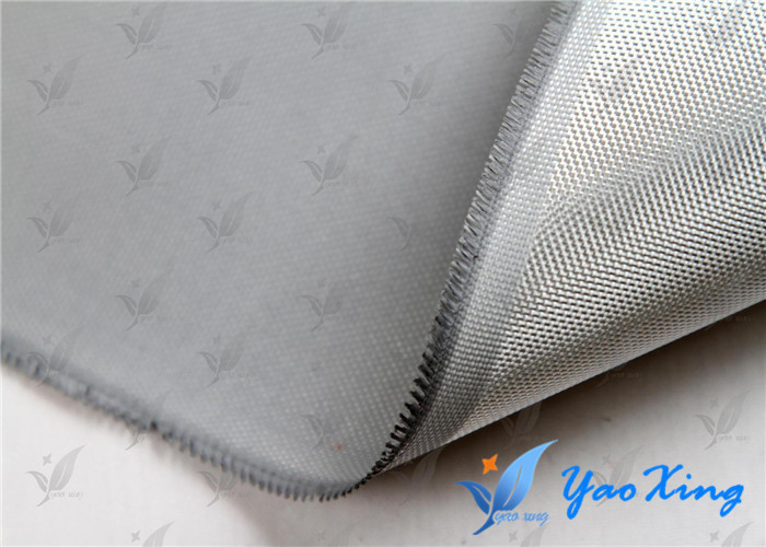 Single Side PU Coated Fabric Easily Slip For Welding Smoke Hanging Wall