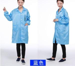 China S- XXXL Polyester Breathable ESD Cleanroom Garment Anti Static wholesale