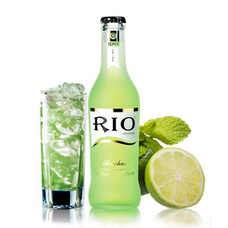 250ml 330ml 355ml Glass Juice Bottle For Fruit Soda Beverage And Cosmetic