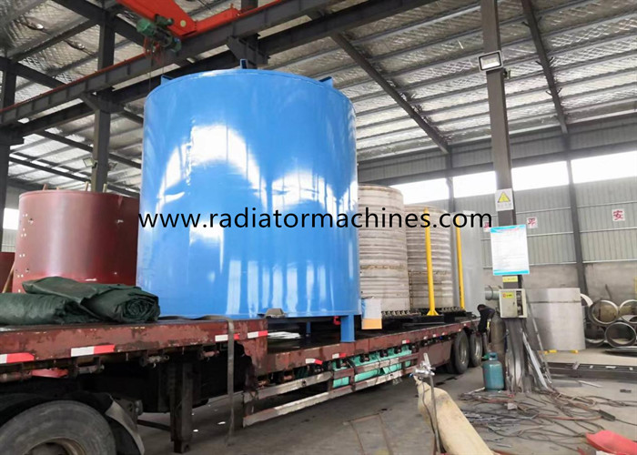 2700 × 1600 × 1100mm Electrical Double Bogie Hearth Furnace Car Bottom Annealing Process