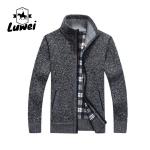 Autumn Thicken Plus Polyester Black Thick Velvet Sweater Utility Male Clothing