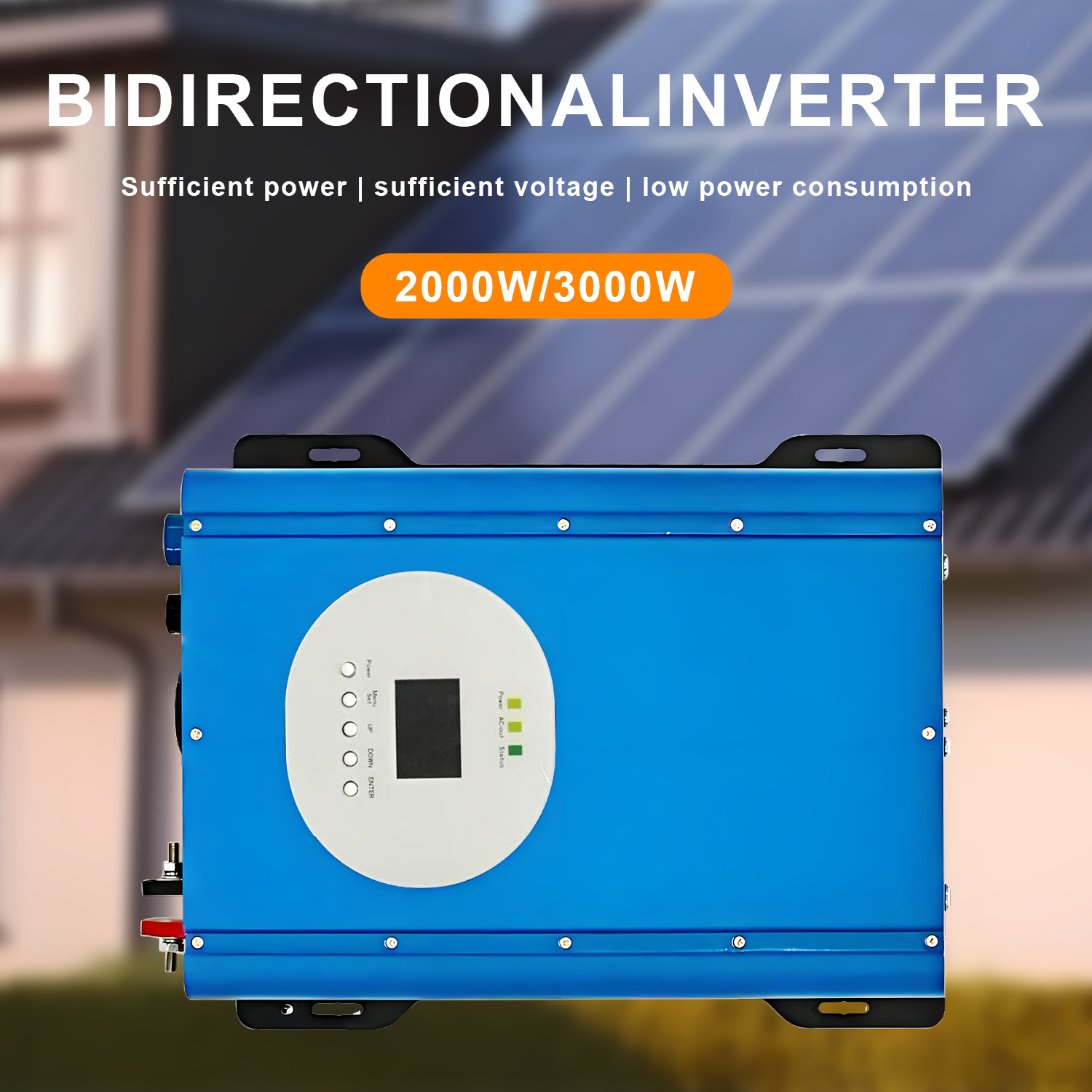 Low Frequency 3000W 12V to 110V 220V Off Grid Dc to Ac Ups Power Inverter