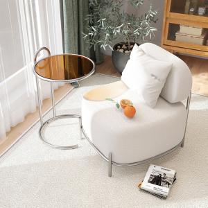 China Living Room Shaped Sponge Sofa Set Modern Velvet Leisure Chair wholesale
