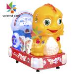 Cartoon Dinosaur Coin Operated Rides , Rock And Roll kiddie ride machines