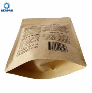 China Zipper 150g 200 Micron Biodegradable Packaging Bags wholesale
