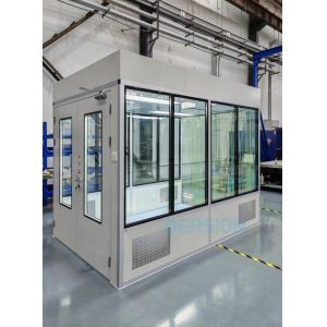 China Construction Efficiency Advantages Clean Room Garment Cabinet with 99.99% Filter Efficiency and Windows wholesale