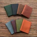 Business Credit Card Slots GENUINE LEATHER Long Wallet for Men and Women Travel