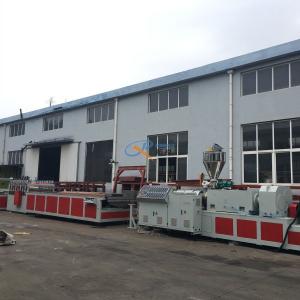 China SJSZ80 WPC PVC Hollow Door Panel Production Line wholesale