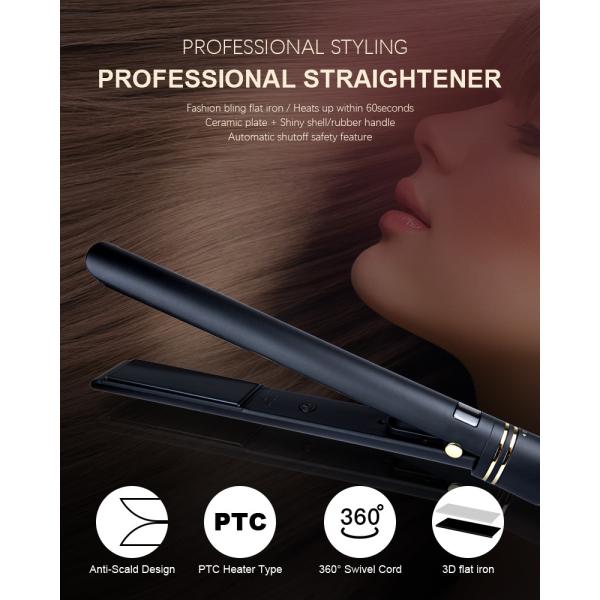 450F 2 In One Hair Curler And Straightener , 110-240V Hot Tool Straightener