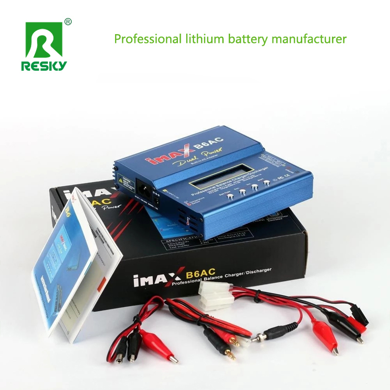 80W RC IMAX B6AC Balance Charger 6A Ni-MH Ni-CD Lithium 1-15s Rechargeable Battery