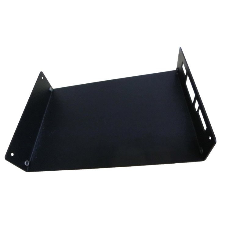 Stainless Steel Custom Electronics Housing with Zinc Plated Riveting and Bending