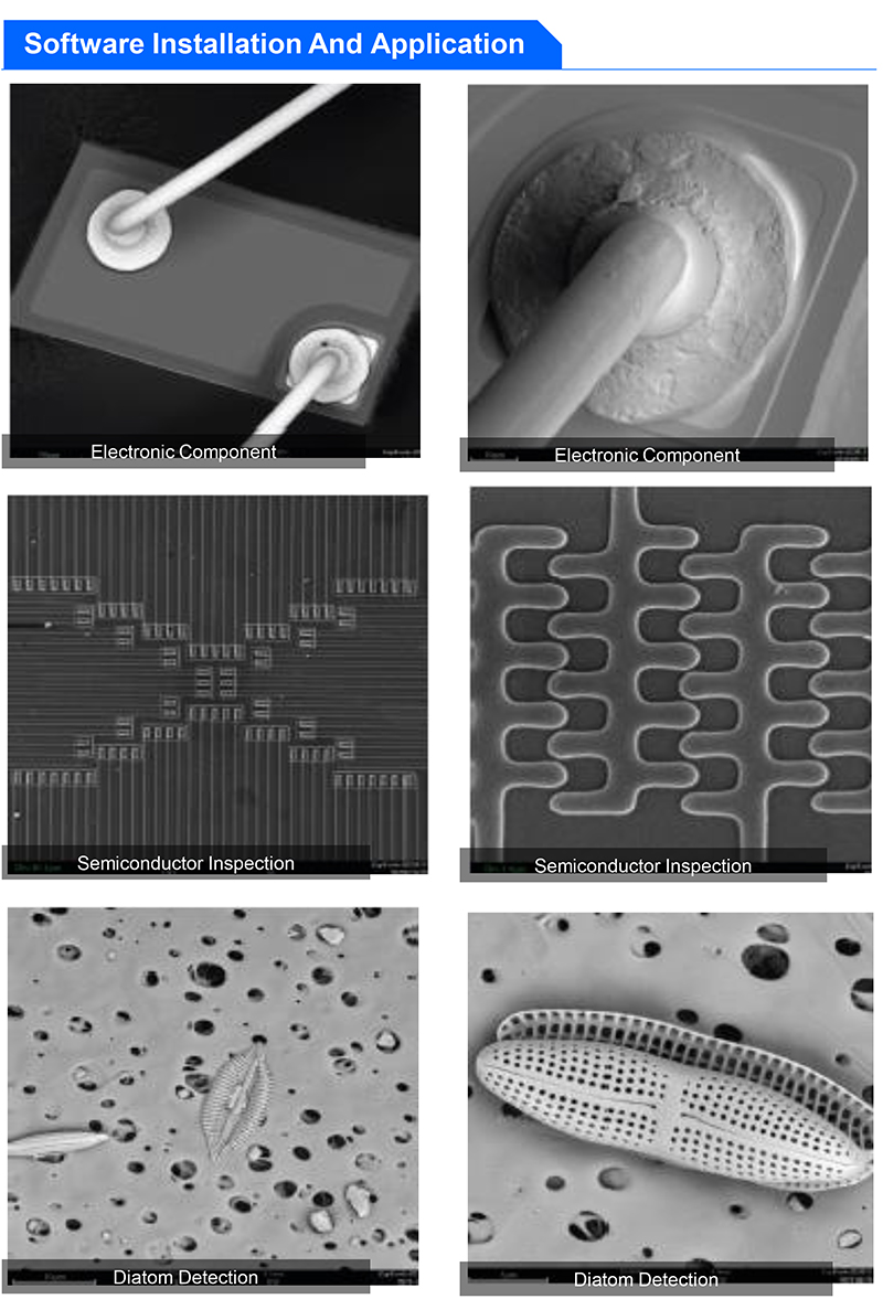 Scanning Electron Opto Edu Microscope A63.7001 SE+BSE 150000x